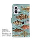 【手帳型】【FISH MAN】テトラ帯は釣り天国！ ブルー
