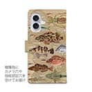 【手帳型】【FISH MAN】テトラ帯は釣り天国！ ブラウン