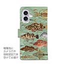 【手帳型】【FISH MAN】テトラ帯は釣り天国！ グリーン