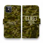 【手帳型】【FISH MAN】IBG バスフィッシングに大事な装備　グリーン