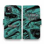 【手帳型】【FISH MAN】SURF FISHING TARGET!　グリーン