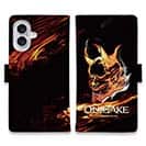 【手帳型】鬼掛　般若ファイヤーパターン Part1