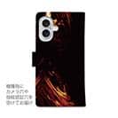 【手帳型】鬼掛　般若ファイヤーパターン Part2