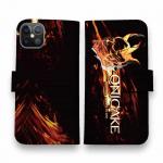 【手帳型】鬼掛　般若ファイヤーパターン Part2