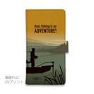【手帳型】【FISH MAN】BassFishing is an ADVENTURE!（朝まずめ）