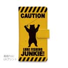 【手帳型】【FISH MAN】CAUTION LURE FISHING JUNKIE!