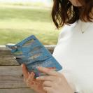 【手帳型】【FISH MAN】BIG GAME PARADAISE! ブルー