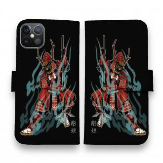 【彫姫】【手帳型】真田幸村　和彫りデザイン