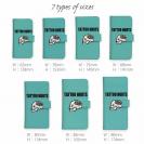 【彫姫】【手帳型】TATTOO HURTS ドクロ