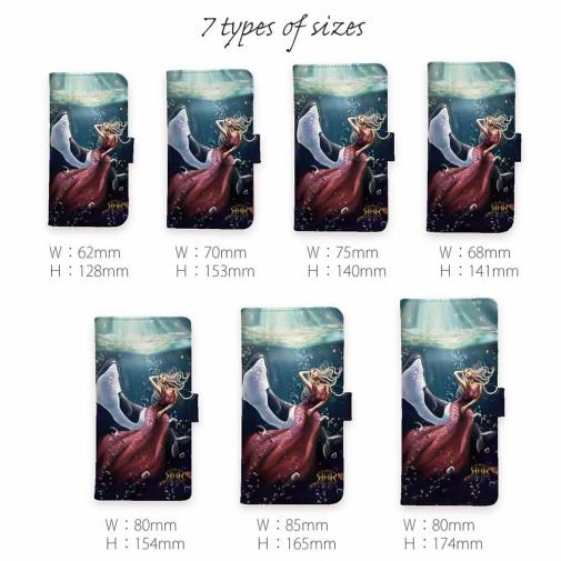 【ROMI HIME】【手帳型】人魚姫