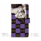 【ROMI HIME】【手帳型】ブロック・チェック(市松模様)　パープル