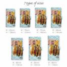 【ROMI HIME】【手帳型】ハンバーガー　ブルー