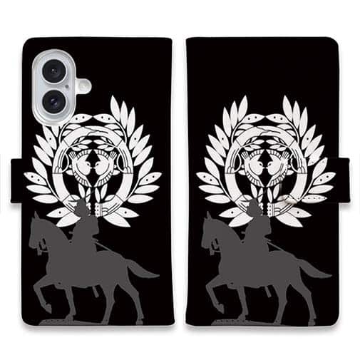 【彫姫】【手帳型】家紋 伊達政宗