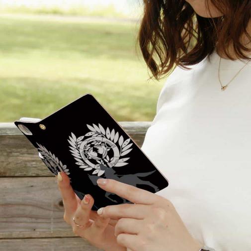 【彫姫】【手帳型】家紋 伊達政宗