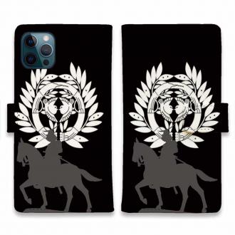 【彫姫】【手帳型】家紋 伊達政宗