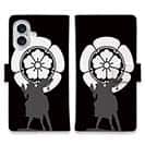 【彫姫】【手帳型】家紋 織田信長