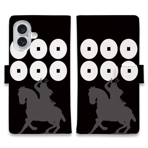 【彫姫】【手帳型】家紋 真田幸村