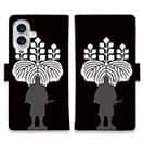 【彫姫】【手帳型】家紋 豊臣秀吉