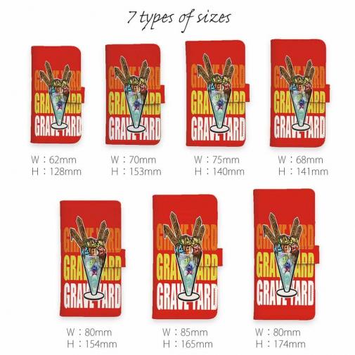 【彫姫】【手帳型】ドクロパフェ？