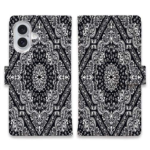 【彫姫】【手帳型】バンダナ柄