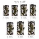 【彫姫】【手帳型】昇り黒鱒（ブラックバス）