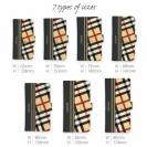 【Genuine】【手帳型】チェック柄　ベージュ＆グレー