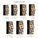 【Genuine】【手帳型】チェック柄　ベージュ＆ブラック