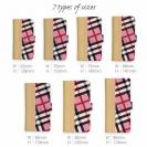 【Genuine】【手帳型】チェック柄　ピンク＆クリーム