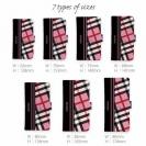 【Genuine】【手帳型】チェック柄　ピンク＆ブラック