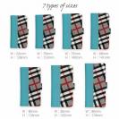 【Genuine】【手帳型】チェック柄　グレー＆ブルー