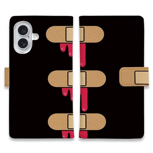 【彫姫】【手帳型】ばんそうこう