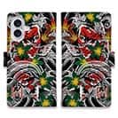 【彫姫】【手帳型】錦鯉