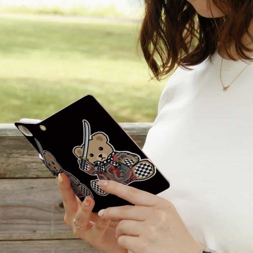 【彫姫】【手帳型】TATTOOベア