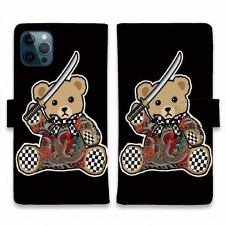 【彫姫】【手帳型】TATTOOベア