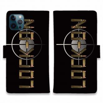 【彫姫】【手帳型】LOCK-ON弾丸