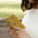 【手帳型】【釣りざんまい】レトロフィッシュ_オレンジ