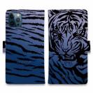 【Genuine】【手帳型】虎 タイガー ブルー