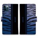 【Genuine】【手帳型】虎 タイガー ブルー ライン