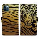 【Genuine】【手帳型】虎 タイガー ゴールド