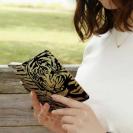 【Genuine】【手帳型】虎 タイガー ゴールド