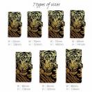 【Genuine】【手帳型】虎 タイガー ゴールド