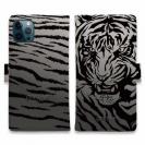 【Genuine】【手帳型】虎 タイガー シルバー