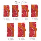 【Genuine】【手帳型】グレープフルーツ