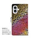 【手帳型】ニジマス（レインボートラウト）のウロコ