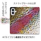 【手帳型】ニジマス（レインボートラウト）のウロコ