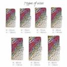 【手帳型】ニジマス（レインボートラウト）のウロコ