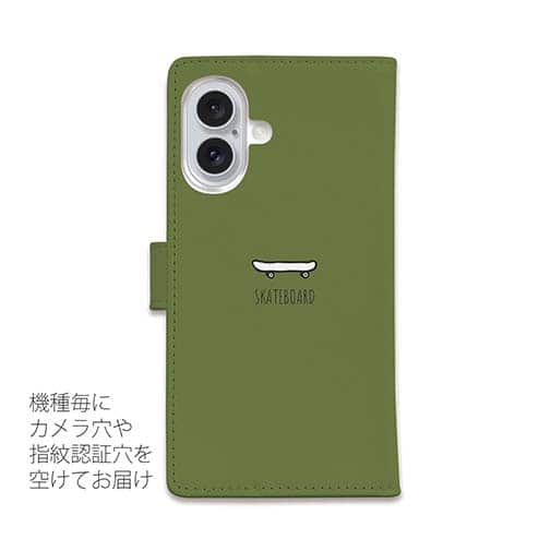 【手帳型】スケボークマさん(wakat)
