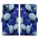 【Genuine】【手帳型】カラフル　チョコ　ブルー