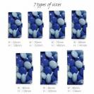 【Genuine】【手帳型】カラフル　チョコ　ブルー