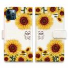 【ROMI HIME】【手帳型】ひまわり　ホワイト